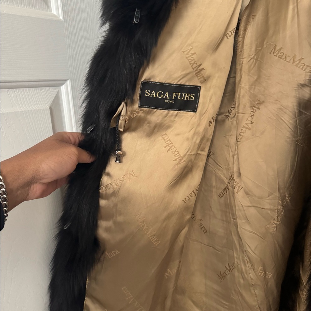 Saga Royal Fox Fur Coat XXL - Picture 5 of 9